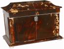 A Stately Regency Neoclassical Tea Caddy