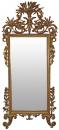 An Elegant 18th Century Italian Luccan Carved Gilt Wood Mirror