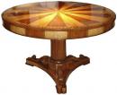 An 18th Century Italian Satinwood and Walnut Parquetry Center Table