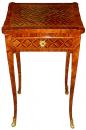 A French Louis XV Parquetry Side Table 