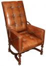  A 17th Century Italian Walnut Ratchet Chair