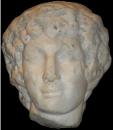 A Breathtaking 4th Century AD Marble Roman Head of the Greek Youth Antinous 