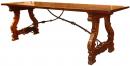 A 17th Century Tuscan Walnut "Asso di Picche" Fratino Table