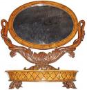 A 19th Century Charles X Cheval Mirror 