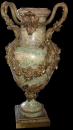A Striking 19th Century Onyx and Orlmolu Urn