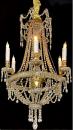 A Diminutive Gem-like Six-Light 19th Century Italian Chandelier