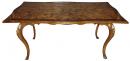 A 19th Century Italian Olivewood and Parcel Gilt Table