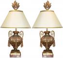 A Pair of 18th Century Urn-shaped Architectural Elements