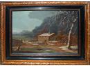 The 18th Century Winter Landscape entitled Paysage D'Hiver