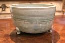 A Chinese Han Dynasty Footed Green Glazed Bowl