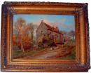 A 19th Century Italian Oil on Canvas