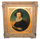 A 19th Century English Portrait of  a Lady