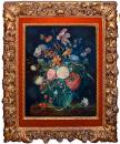 An 18th Century Oil on Canvas Floral Still Life