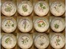 A 20th Century Set of Flora Danica Botanical Designs Dinnerware