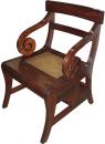 An Early 19th Century English Regency Metamorphic Library Chair