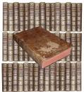 A Grouping of Seventy 18th Century French Leather Bound Books