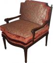 An 18th Century Louis XVI Marquise Walnut Arm Chair