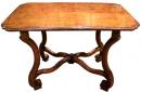 An 18th Century Tuscan Baroque Walnut Side Table