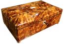 A Large 19th Century Blonde Tortoiseshell Box