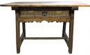 A 17th Century Spanish Walnut and Oak Trestle Table
