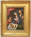 An 18th Century Oil on Canvas of the Madonna with Child