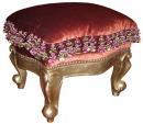 A 19th Century Italian Giltwood Tabouret