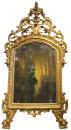 An 18th Century Italian Giltwood Piedmont Mirror