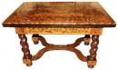 An Elaborately Detailed 18th Century Dutch Parquetry Side Table