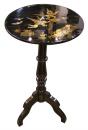 A 19th Century English Regency Chinoiserie Lacquer Side Table 