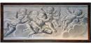 An Italian Grisaille Painting of Angelic Winged Putti