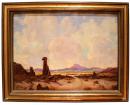 A 19th Century American Oil on Canvas
