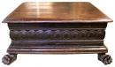 A Massive 16th Century Tuscan Oak Bible Box
