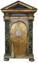 An 18th Century Italian Polychrome and Parcel Giltwood Tabernacle Box
