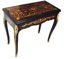 A Fine French Napoleon III Ebony Games Table