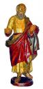 An Impressive 17th Century Carved Wood Statue of Saint Jude