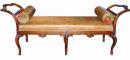 A Sophisticated 18th Century Italian Walnut Louis XV Daybed