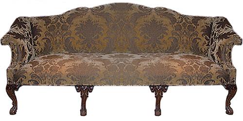 An 18th Century English George II Walnut Sofa