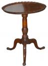 A Well Patinated 18th Century Irish Mahogany Tilt-top Side Table