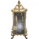 A Sophisticated 18th Century Italian Luccan Carved Giltwood Mirror