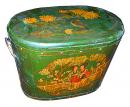 A 19th Century English Green Chinoiserie Cooling Box