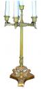 A 19th Century French Empire Six-Light Candelabra