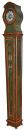 A Mid-18th Century Swedish Polychrome Long Case Clock