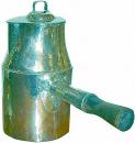 A 19th Century Gentrified Country Silvered Milk Pitcher