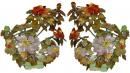 A Pair of Fine 19th Century Chinese Export Jade Trees 