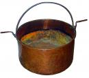 A Generously Proportioned 18th Century French Copper Cauldron