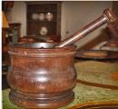 A Rare and Unusually Large Italian 18th Century Mortar and Pestal