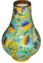 A Rare and Unusually Large 19th Century Becco Aperto Majolica Urn