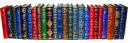 A 20th Century Twenty-four Multicolored and Gilt Trimmed Literary Classics