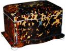 A 19th Century English Tortoiseshell Tea Caddy
