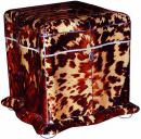 A Rare English Serpentine Tortoise Shell Tea Caddy